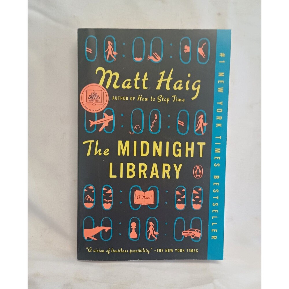 Matt Haig - The Midnight Library: A Novel (2023, Paperback) Penguin Books